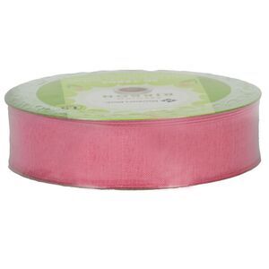 Member's Mark Premium Wired Ribbon 50 Yards 1-1/2 in Width in Coral Pink